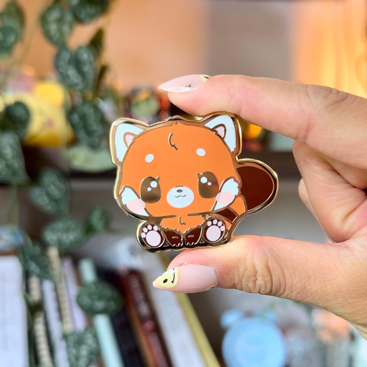 Rory the Red Panda: Hard Enamel Pin