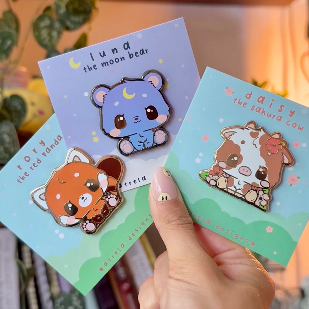 Rory the Red Panda: Hard Enamel Pin