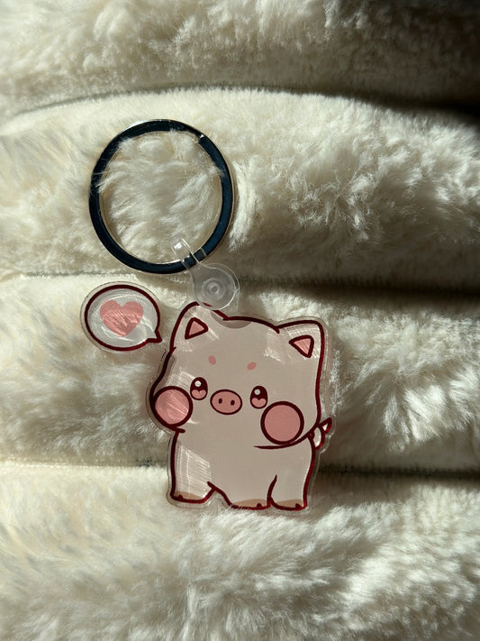Piggy Keychain