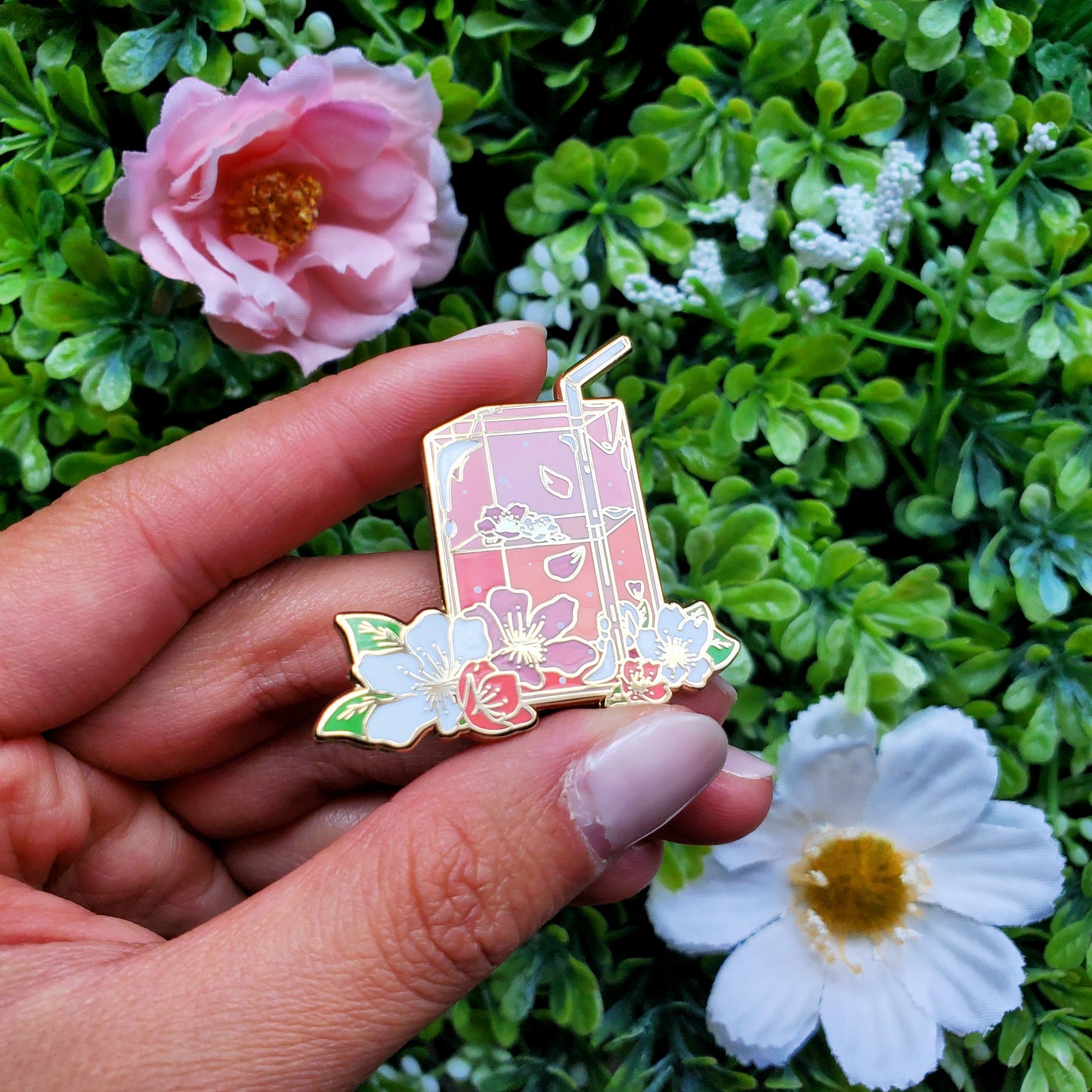 Floral Juice Pins: Sakura Juice