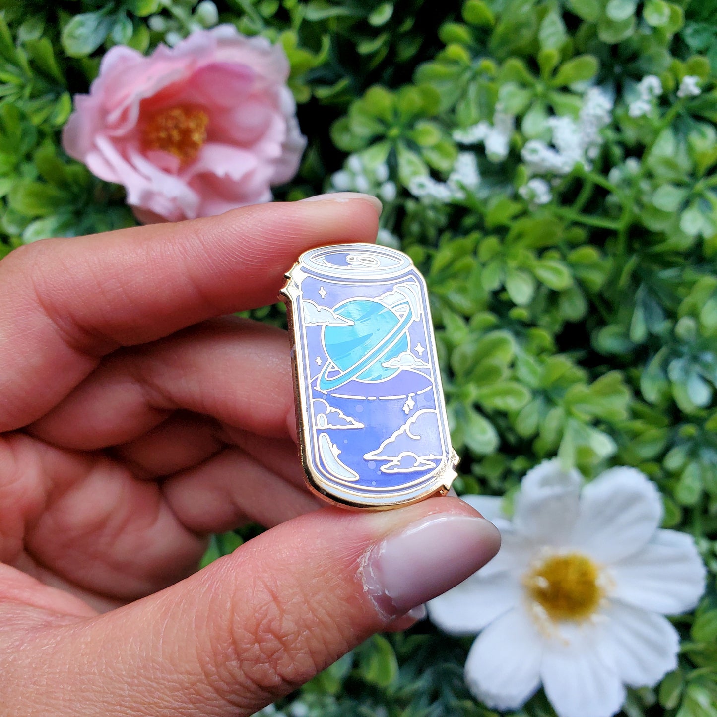 Celestial Soda Can Pins: Planet Soda