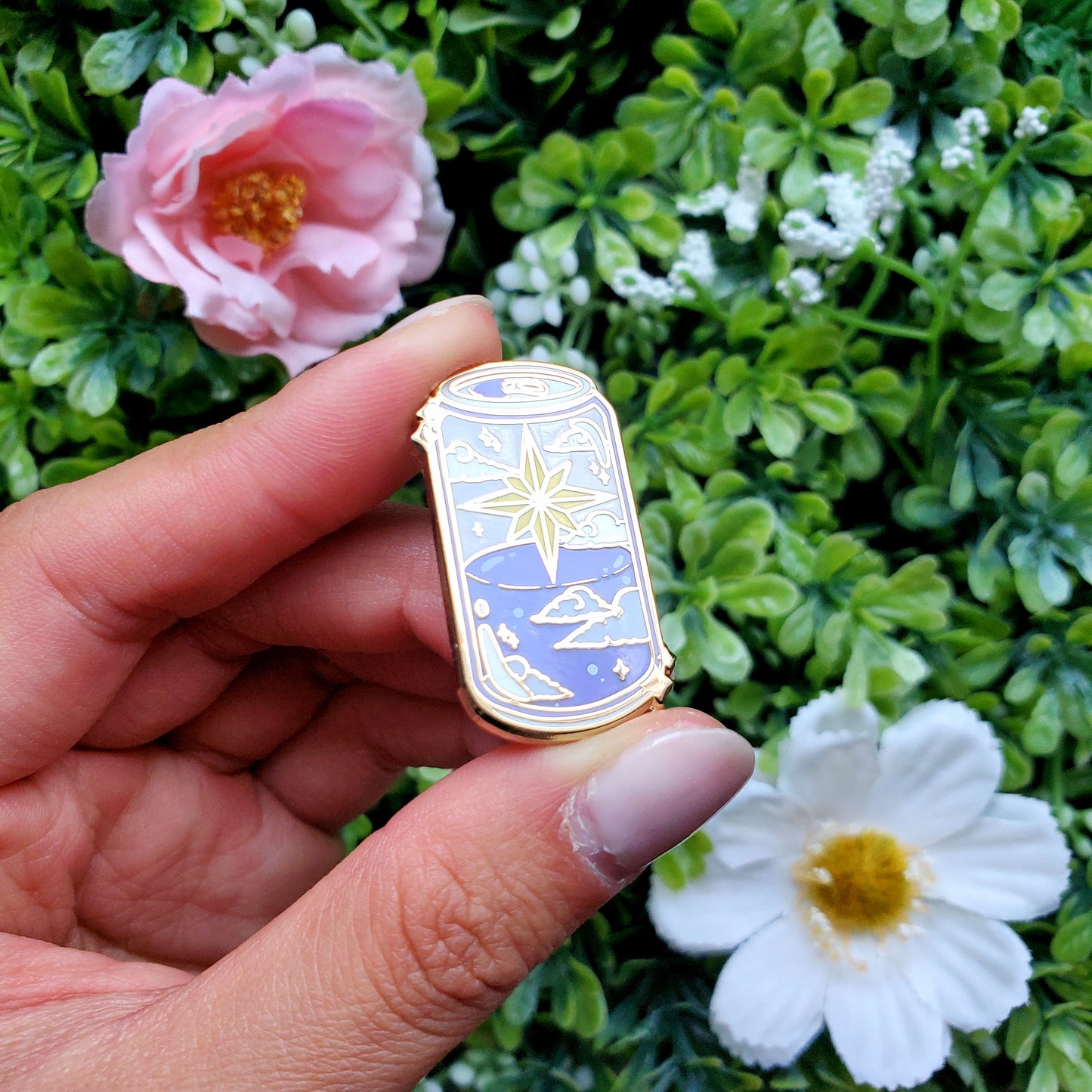 Celestial Soda Can Pins: Star Soda