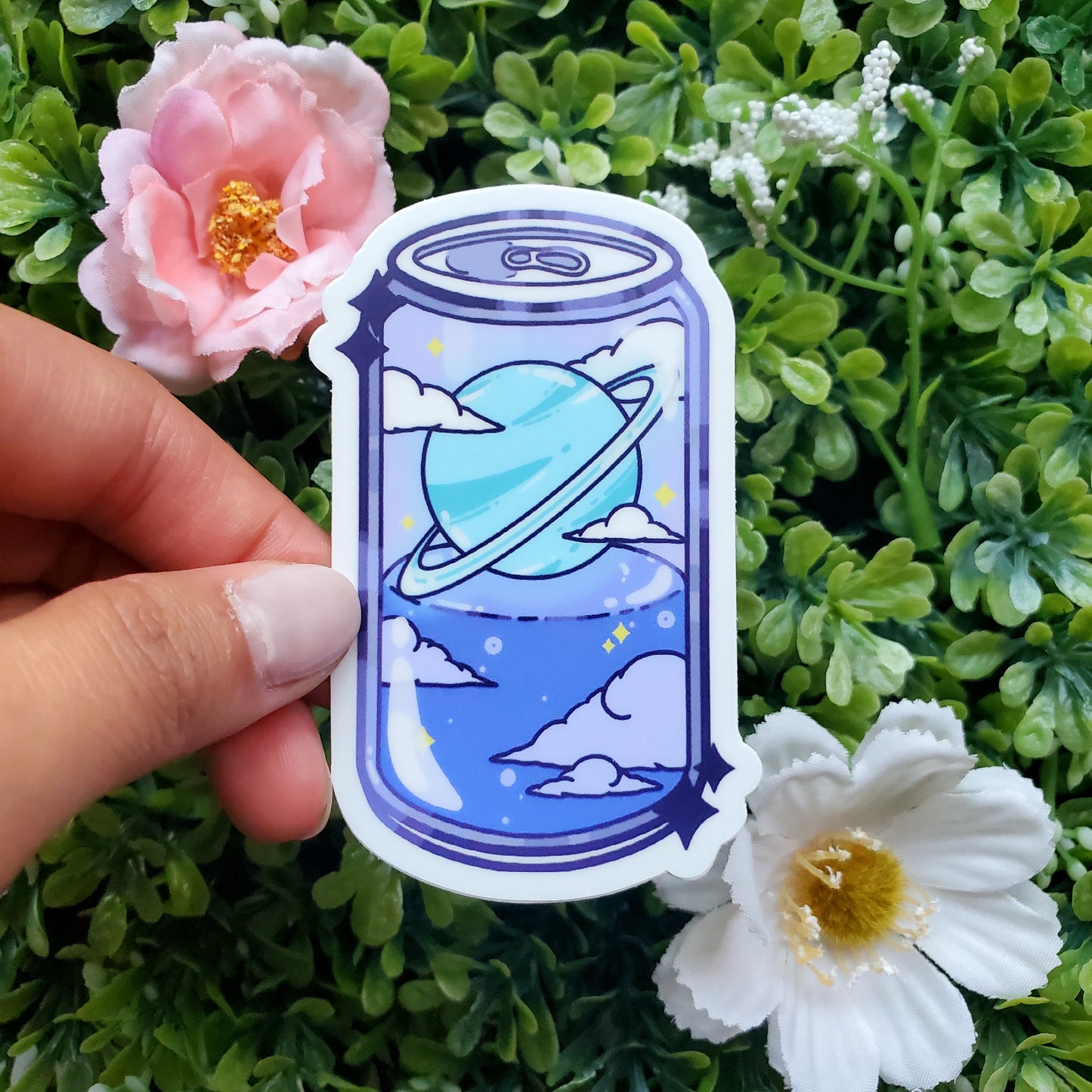 Celestial Soda Can Stickers | Star Soda | Sun Soda | Moon Soda | Planet Soda