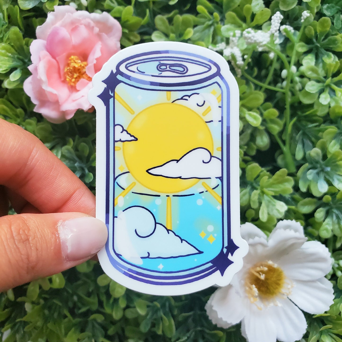 Celestial Soda Can Stickers | Star Soda | Sun Soda | Moon Soda | Planet Soda