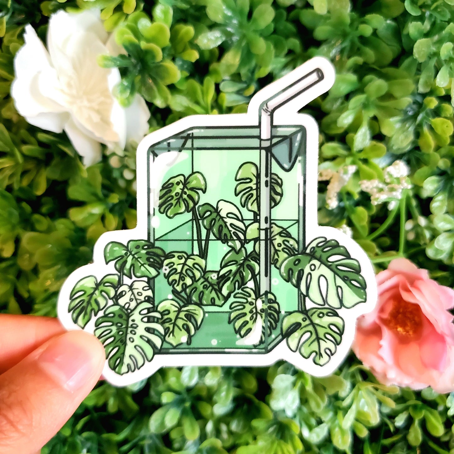 Monstera Juice Stickers