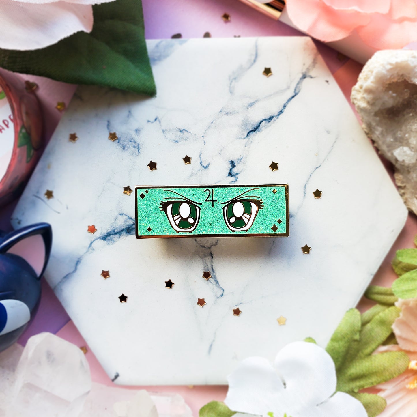 Sailor Moon Pin: Sailor Jupiter Eyes