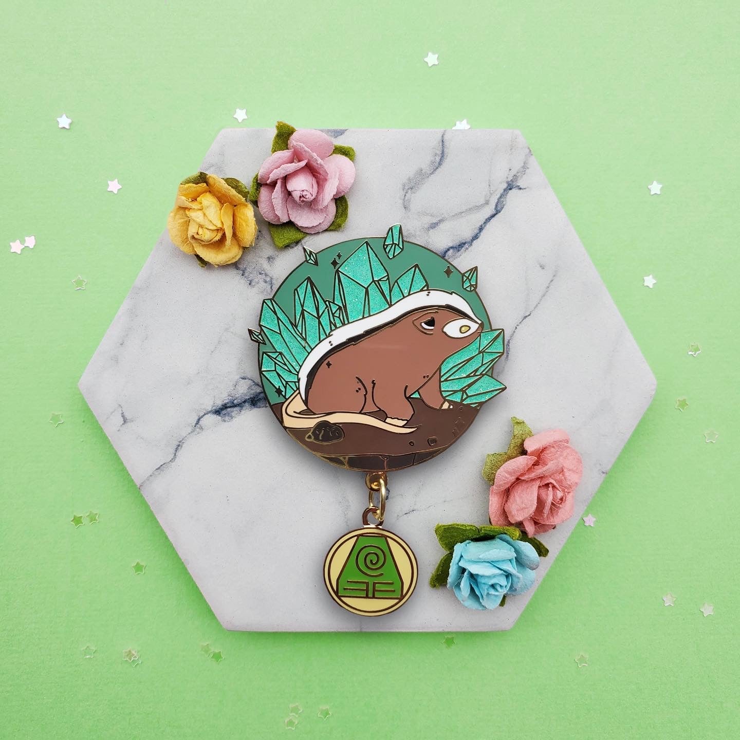 Avatar the Last Airbender: Badger Mole Pin