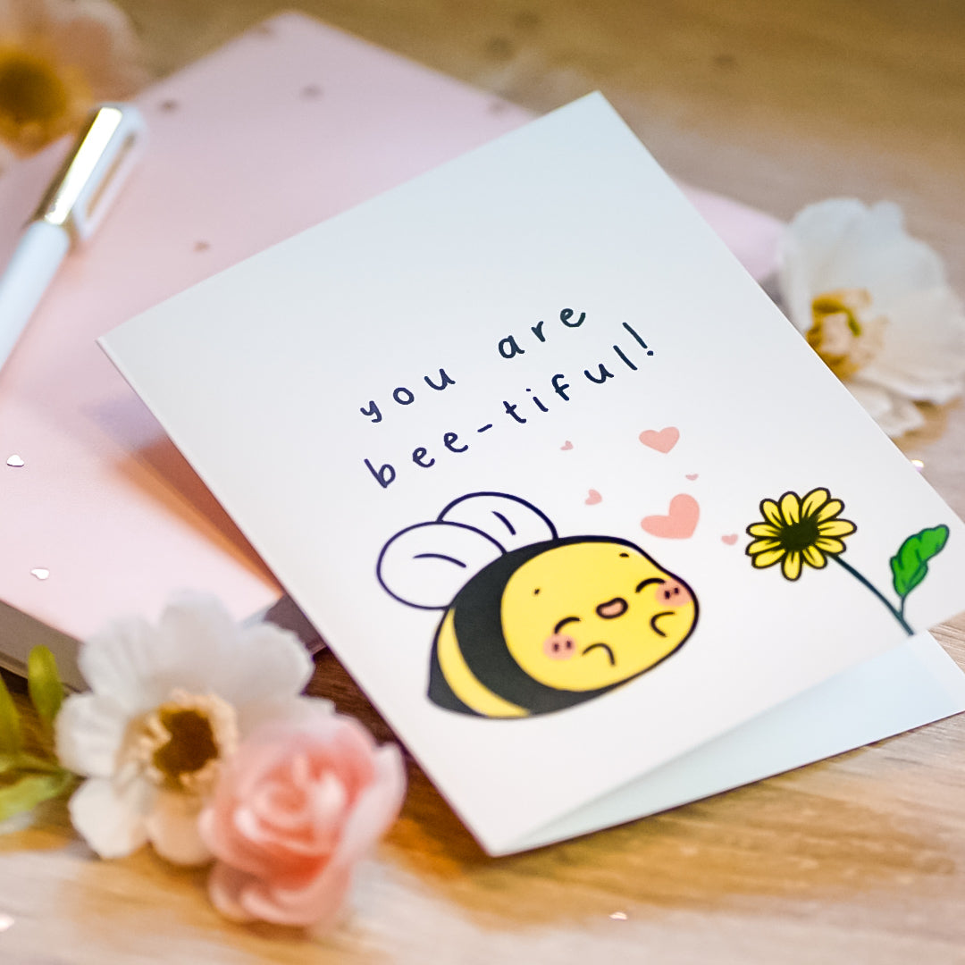 Bee-tiful Greeting Card