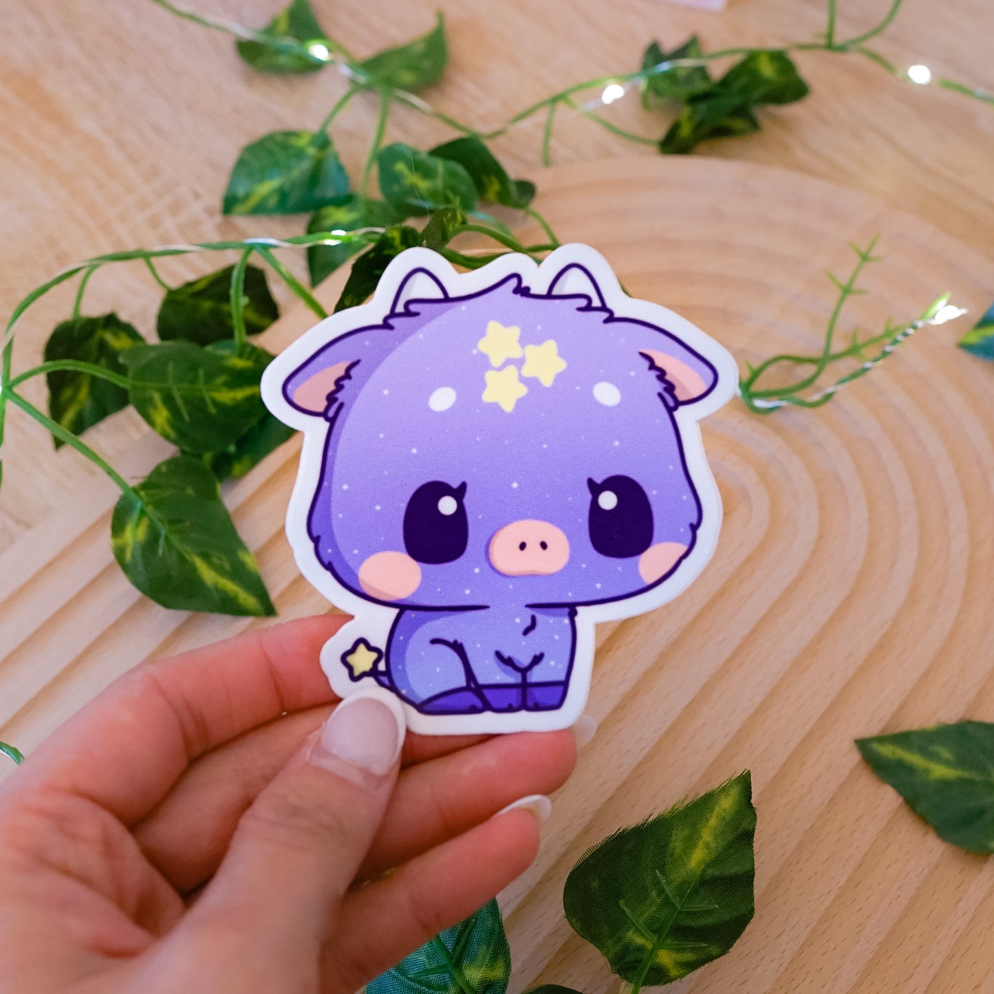 Milkie Way Cow Sticker