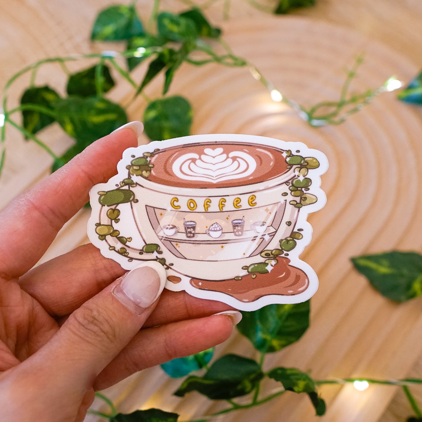 Coffee Shop Sticker