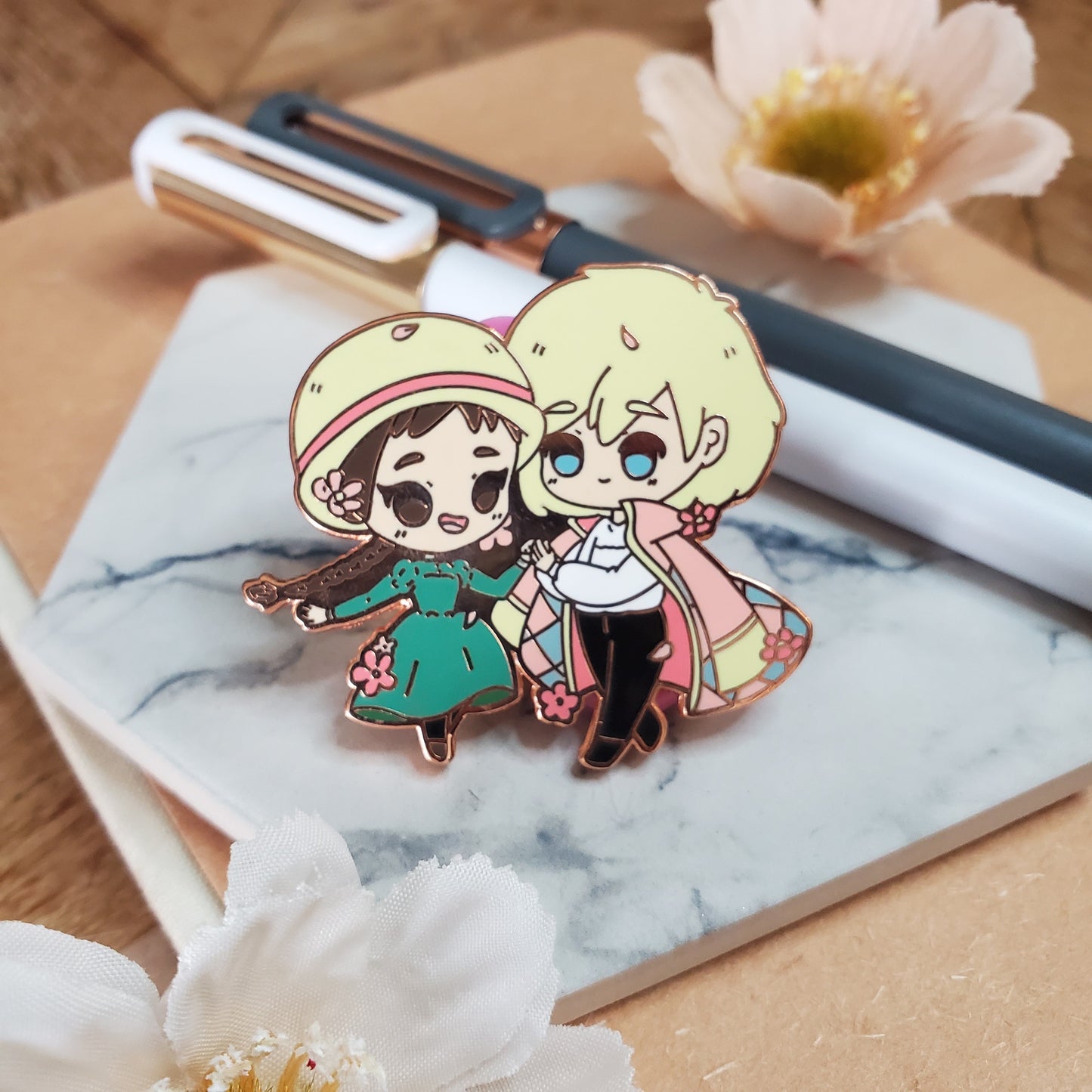 Ghibli: Howl and Sophie Pin
