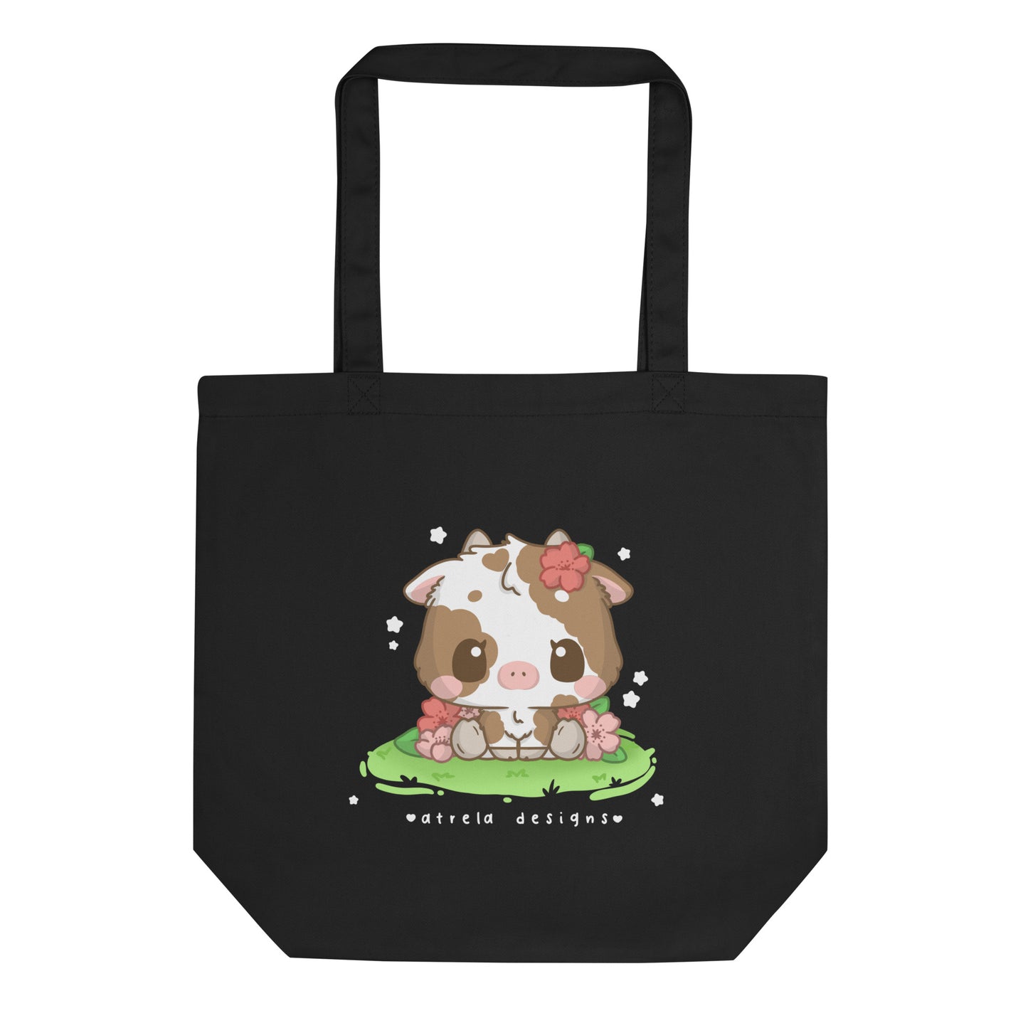 Daisy Cow Eco Tote Bag