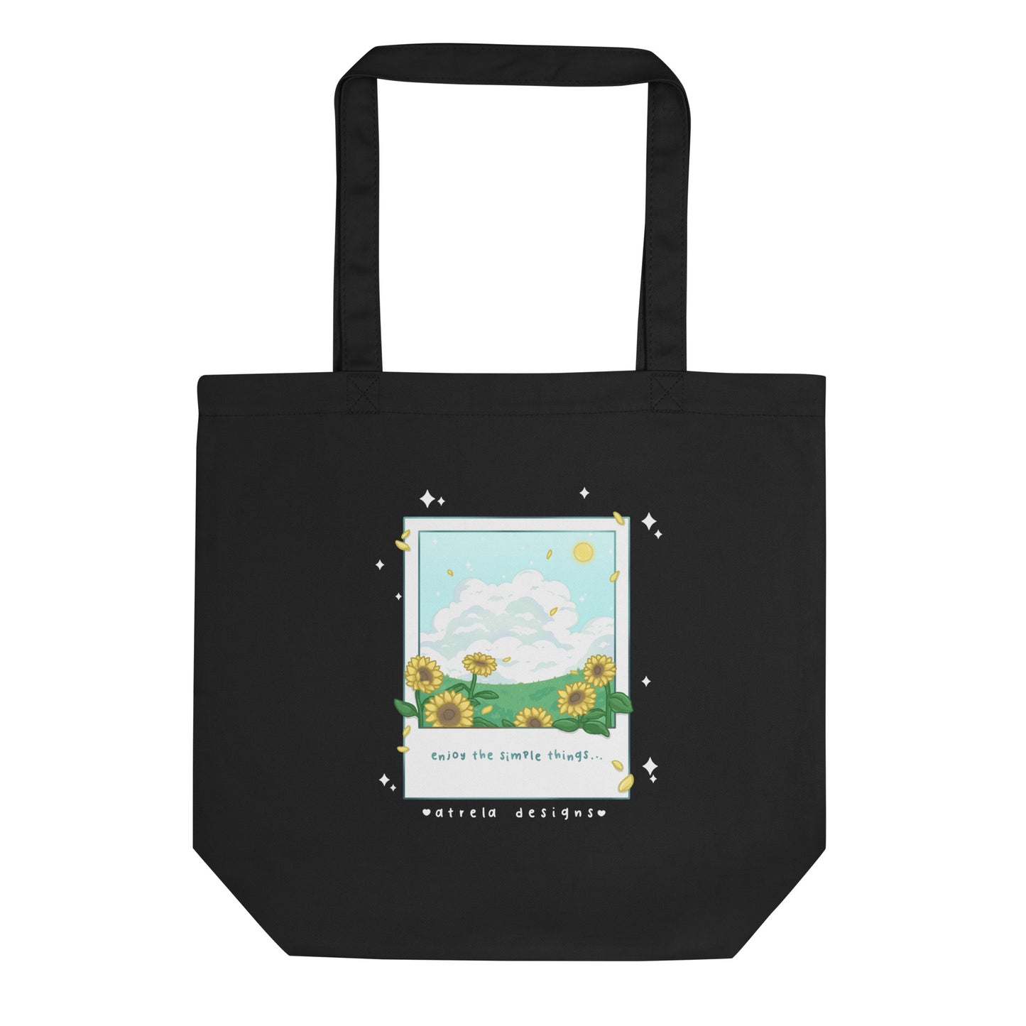 Sunflower Field Eco Tote Bag