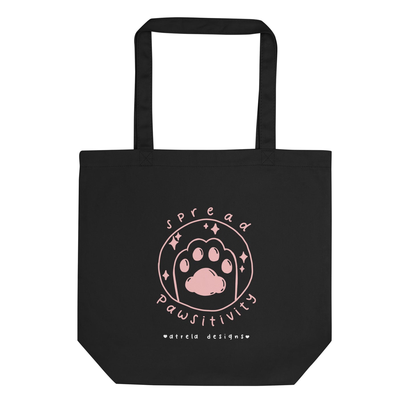Spread Pawsitivity Eco Tote Bag