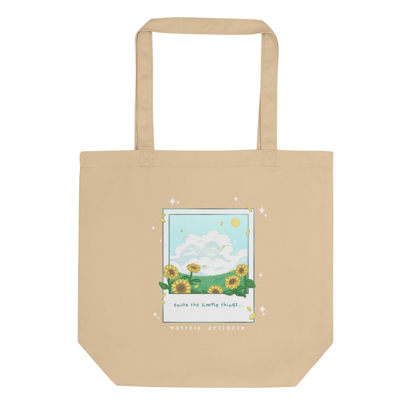 Sunflower Field Eco Tote Bag