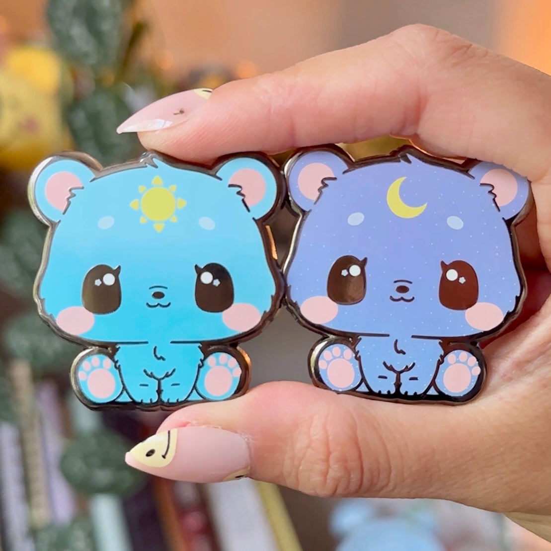 Solei the Sun Bear: Hard Enamel Pin