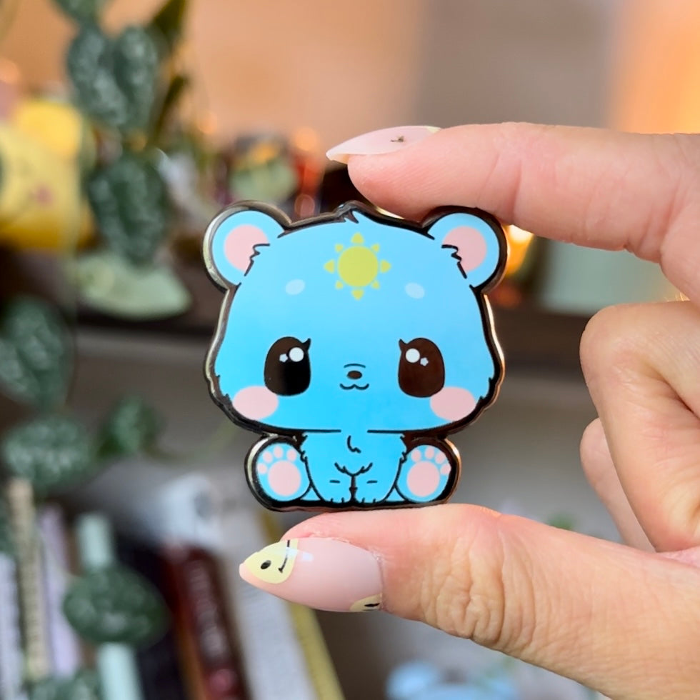 Solei the Sun Bear: Hard Enamel Pin