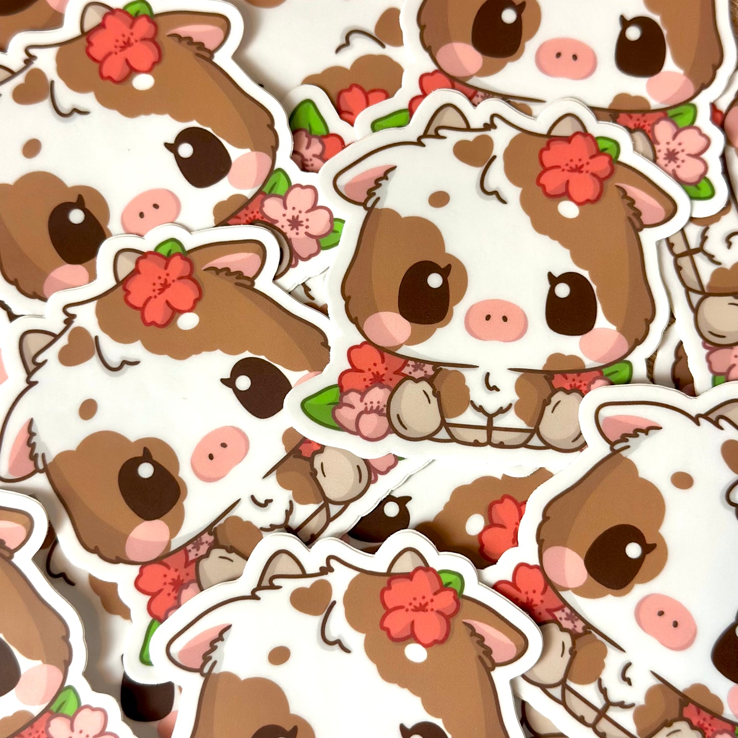 Cute Cow Sticker