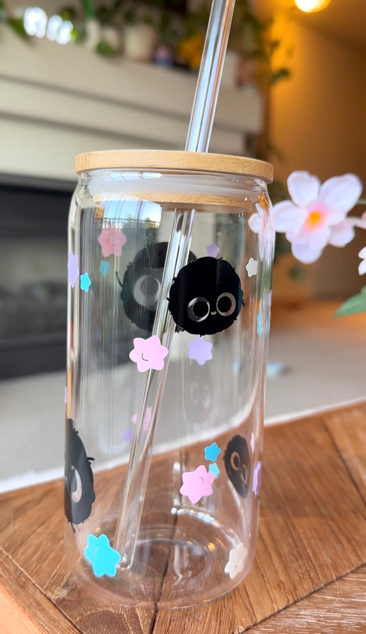 Soot Sprite Glass Cup