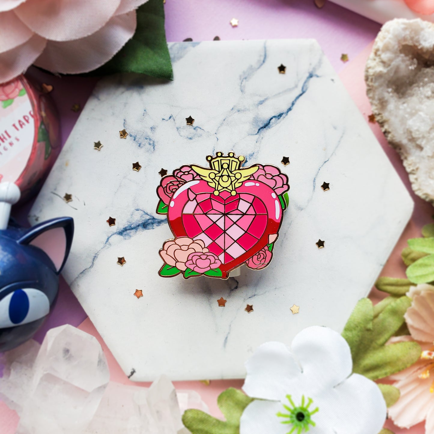 Sailor Moon Pin: Chibi Moon Compact