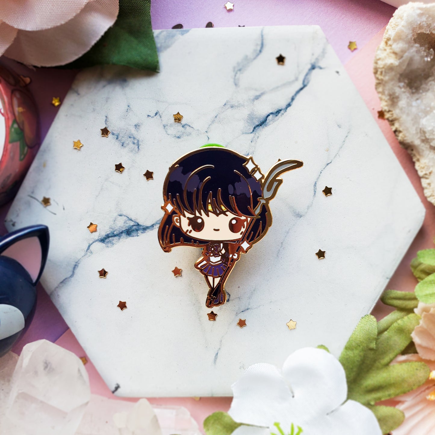 Sailor Moon Pin: Sailor Saturn