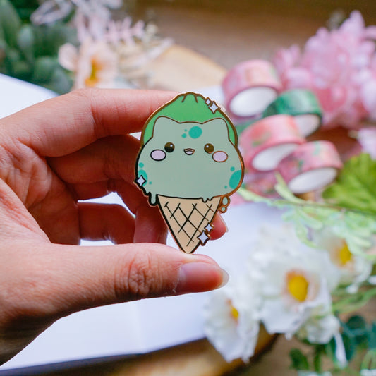 Poke Ice Cream Pins : Bulbasaur Pin