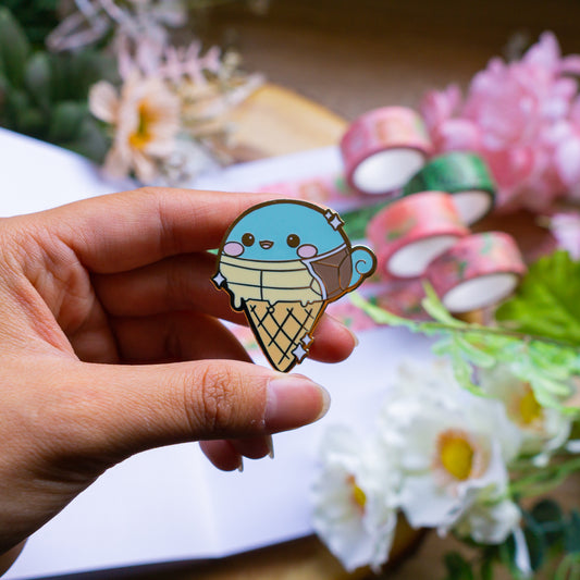 Poke Ice Cream Pins : Squirtle Pin