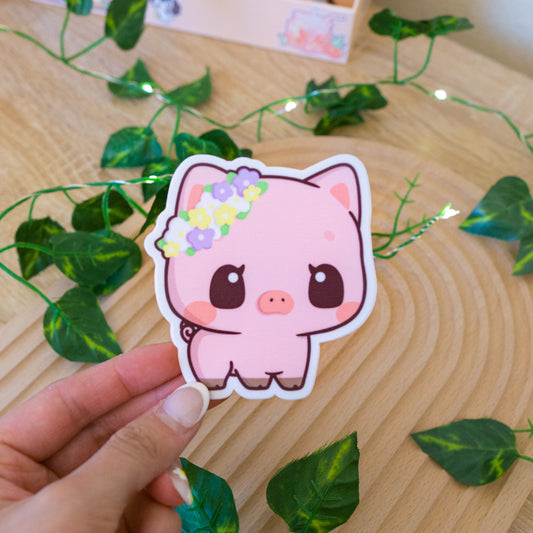 Piggy Sticker