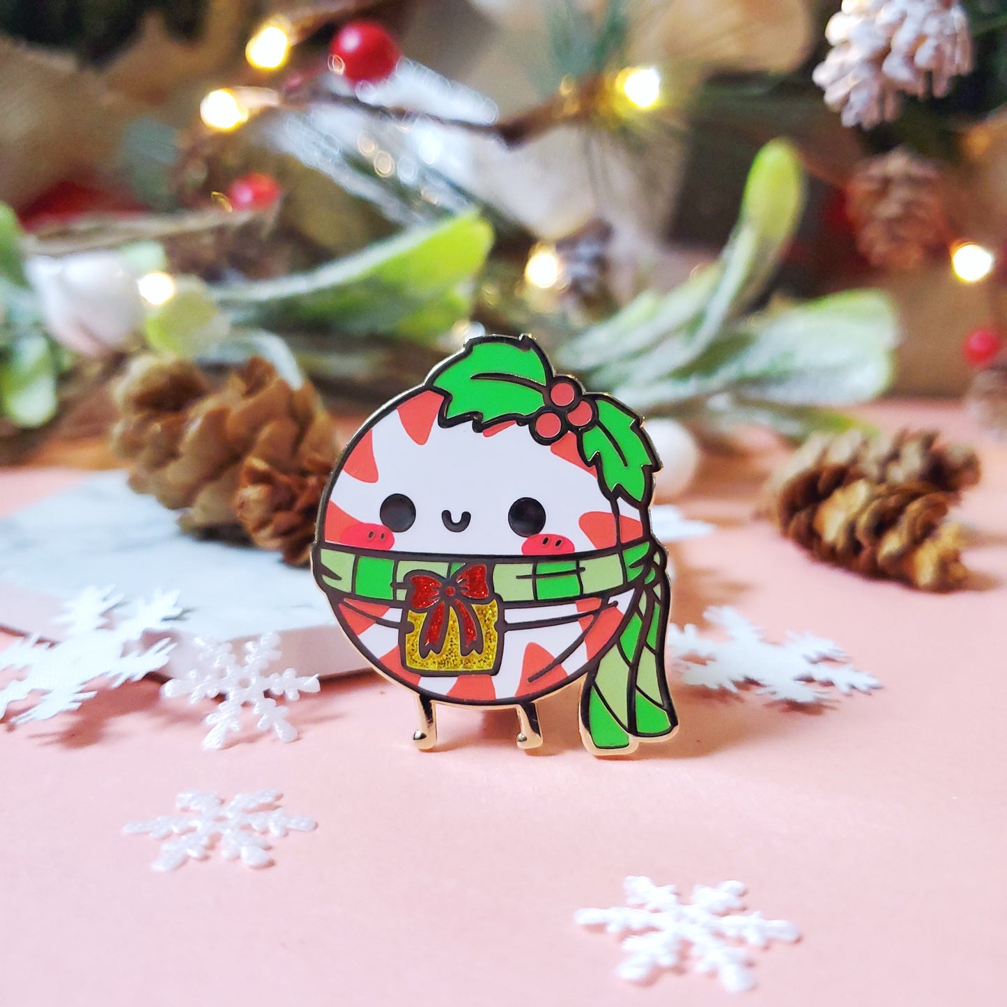 Seasonal: Cute Mint Pin