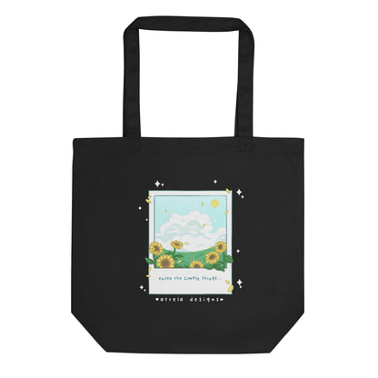 Sunflower Field Eco Tote Bag