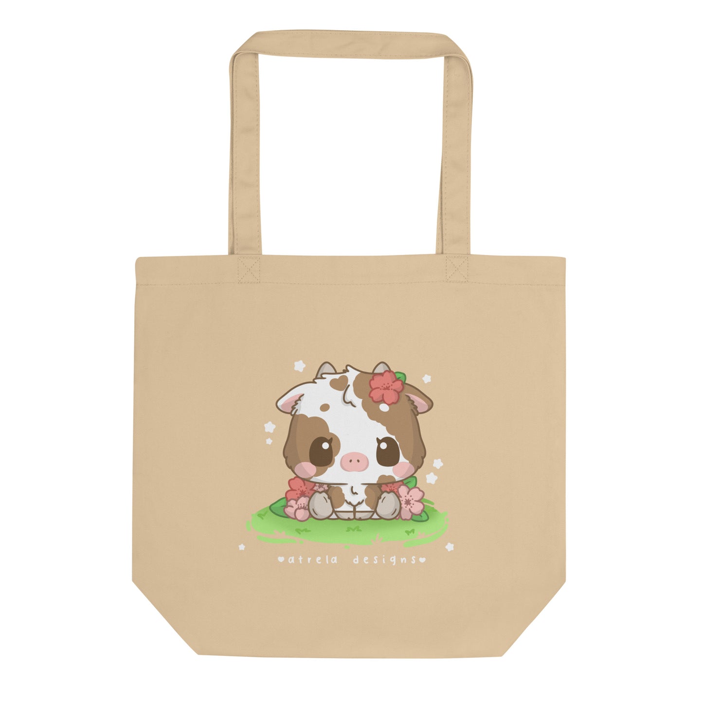 Daisy Cow Eco Tote Bag