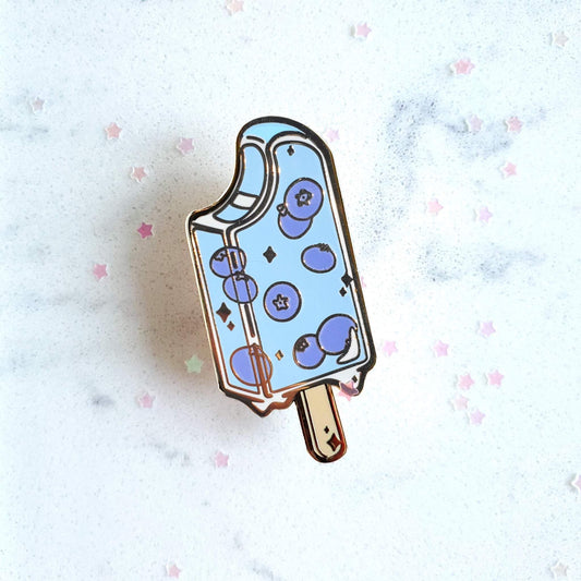 Fruit Popsicle Pins: Blueberry