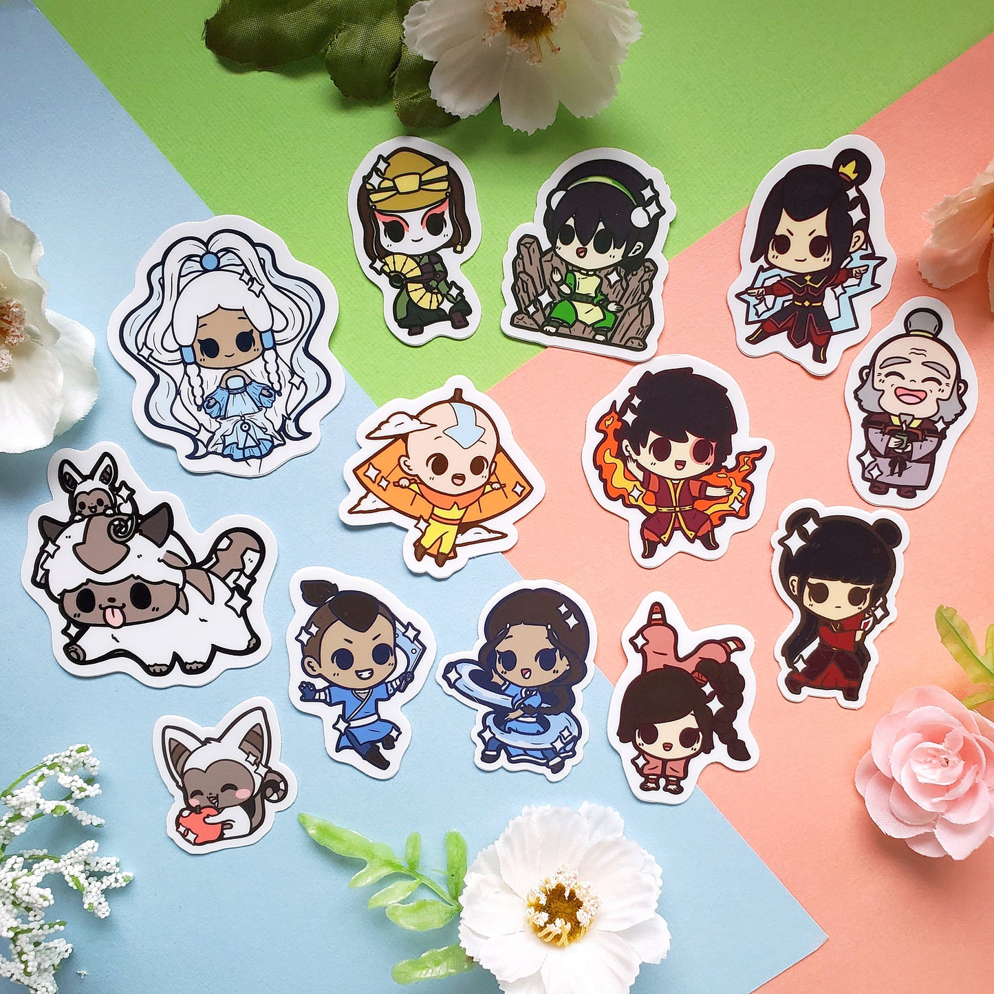Avatar the Last Airbender Stickers